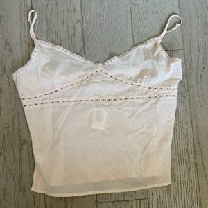 VINTAGE Hollister Lace Tank Cami Cami Tank Top Strappy new rare Y2K
